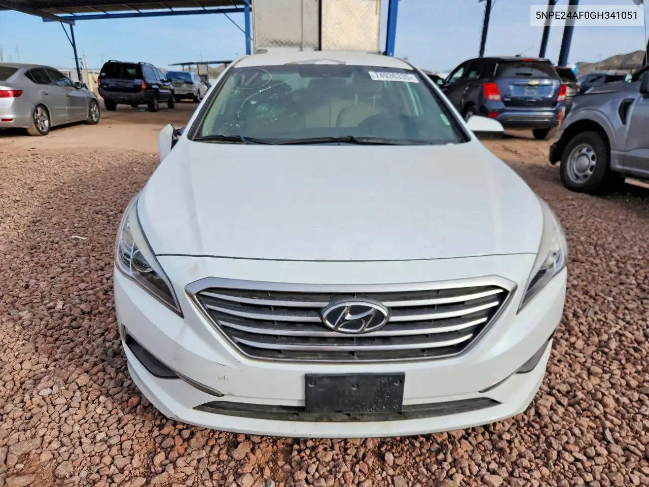 5NPE24AF0GH341051 2016 Hyundai Sonata Se