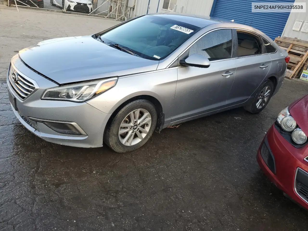 5NPE24AF9GH335538 2016 Hyundai Sonata Se