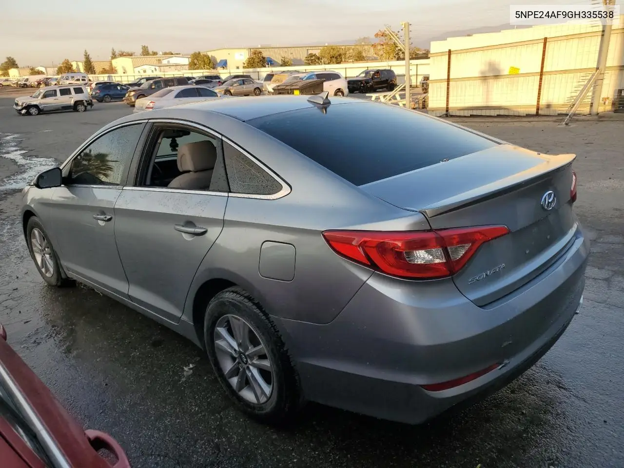 5NPE24AF9GH335538 2016 Hyundai Sonata Se
