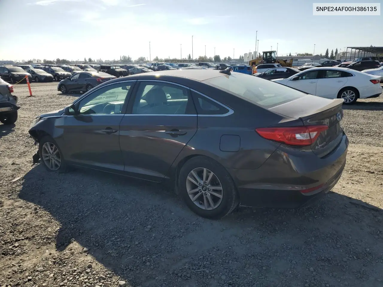 5NPE24AF0GH386135 2016 Hyundai Sonata Se