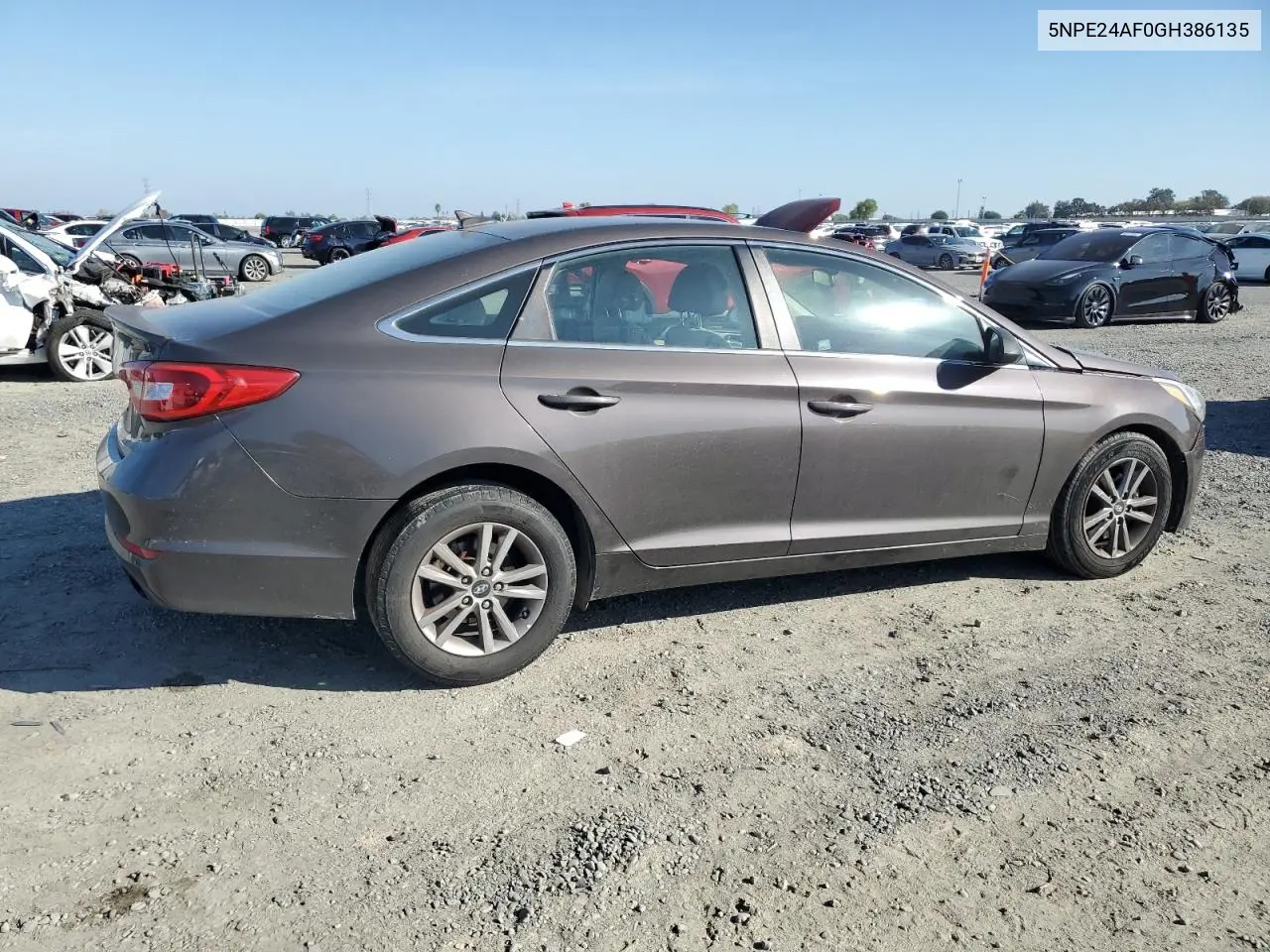 5NPE24AF0GH386135 2016 Hyundai Sonata Se