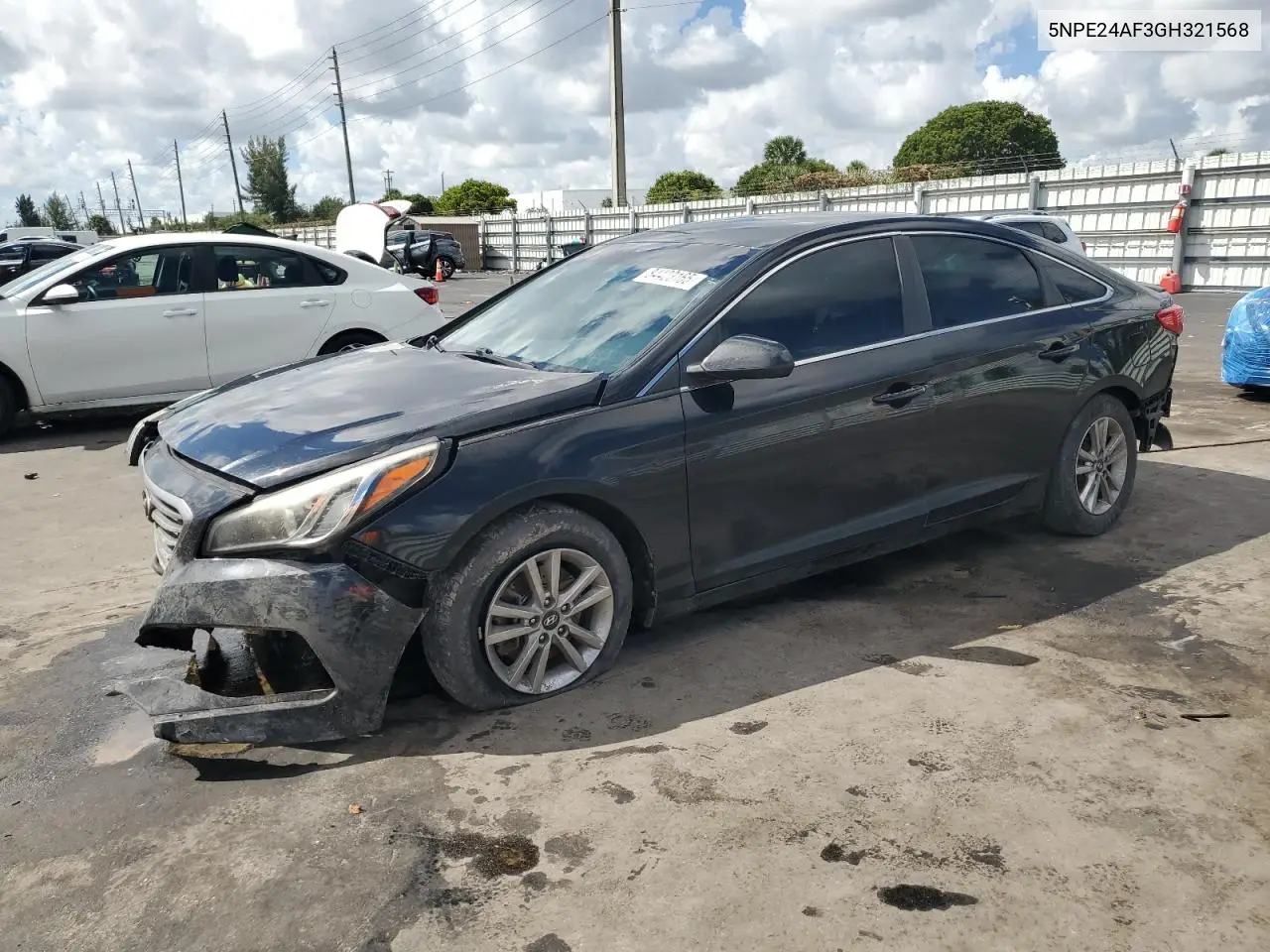 5NPE24AF3GH321568 2016 Hyundai Sonata Se