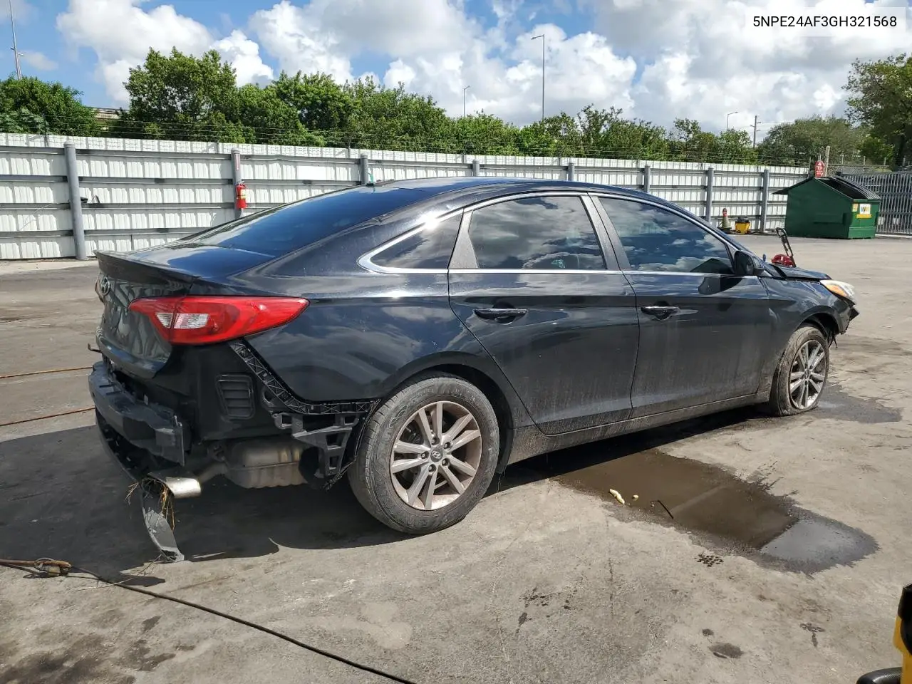 5NPE24AF3GH321568 2016 Hyundai Sonata Se