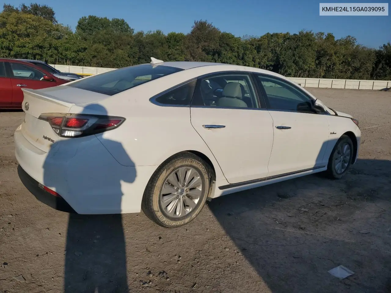 KMHE24L15GA039095 2016 Hyundai Sonata Hybrid