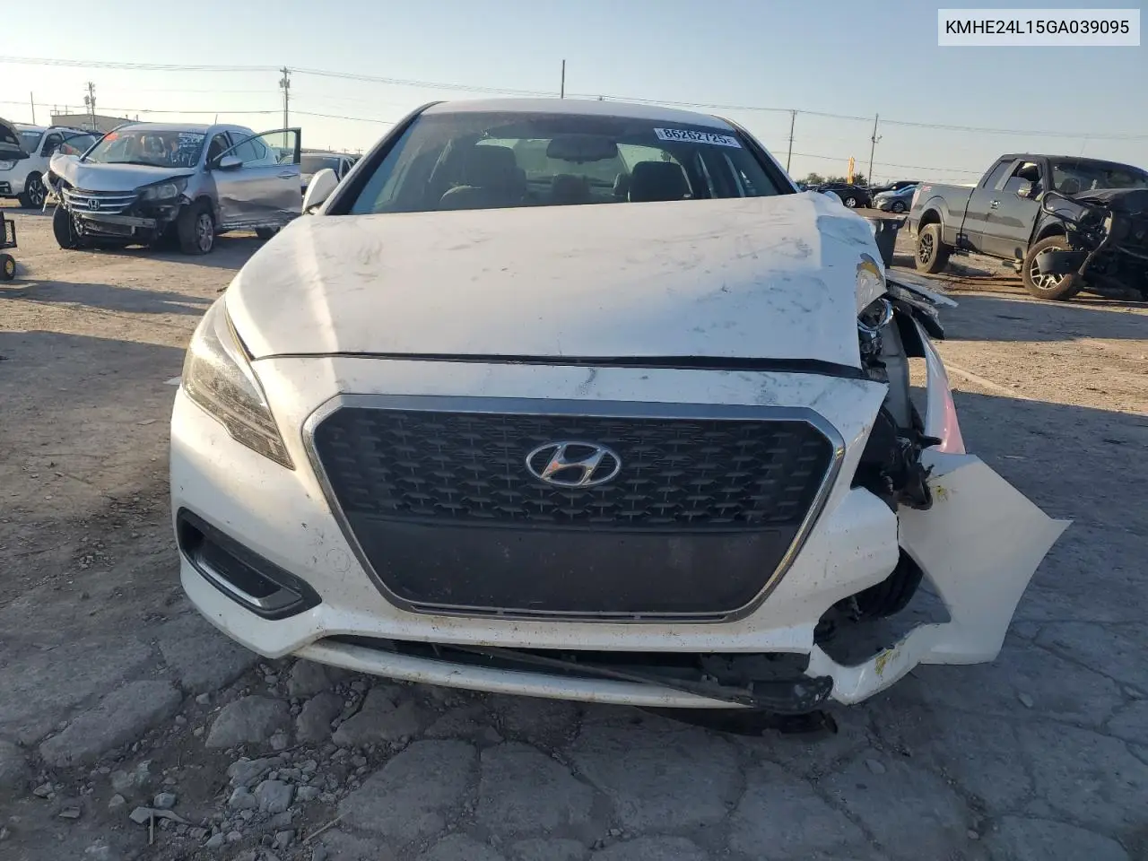 KMHE24L15GA039095 2016 Hyundai Sonata Hybrid