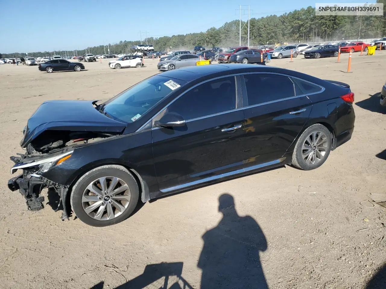 5NPE34AF8GH339691 2016 Hyundai Sonata Sport