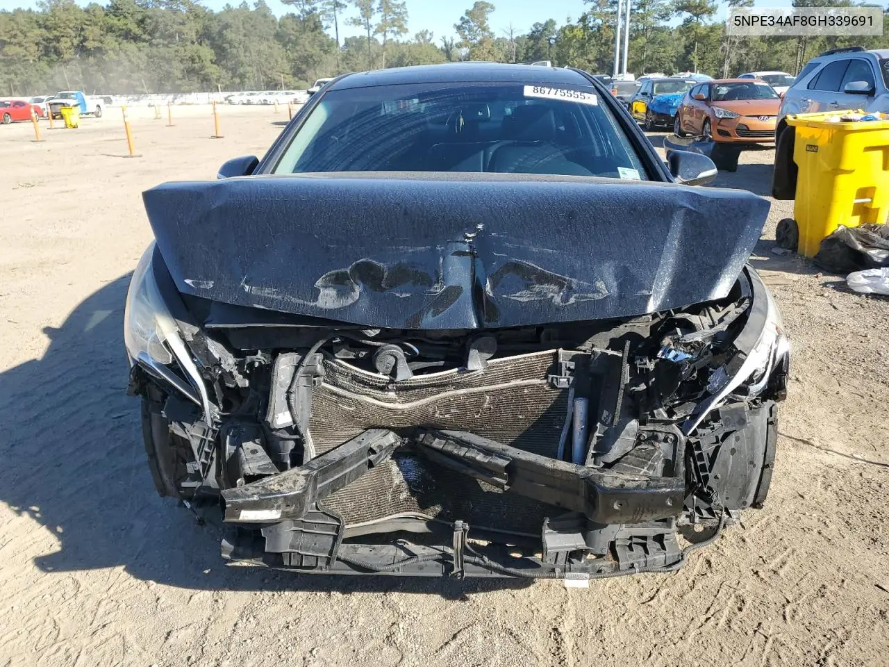 5NPE34AF8GH339691 2016 Hyundai Sonata Sport