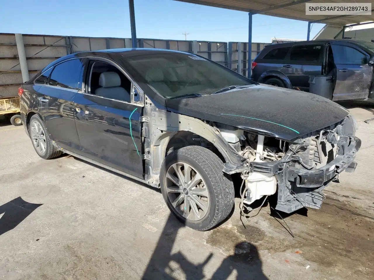 5NPE34AF2GH289743 2016 Hyundai Sonata Sport