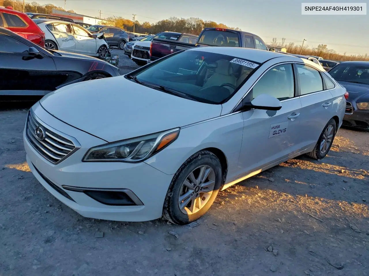 5NPE24AF4GH419301 2016 Hyundai Sonata Se