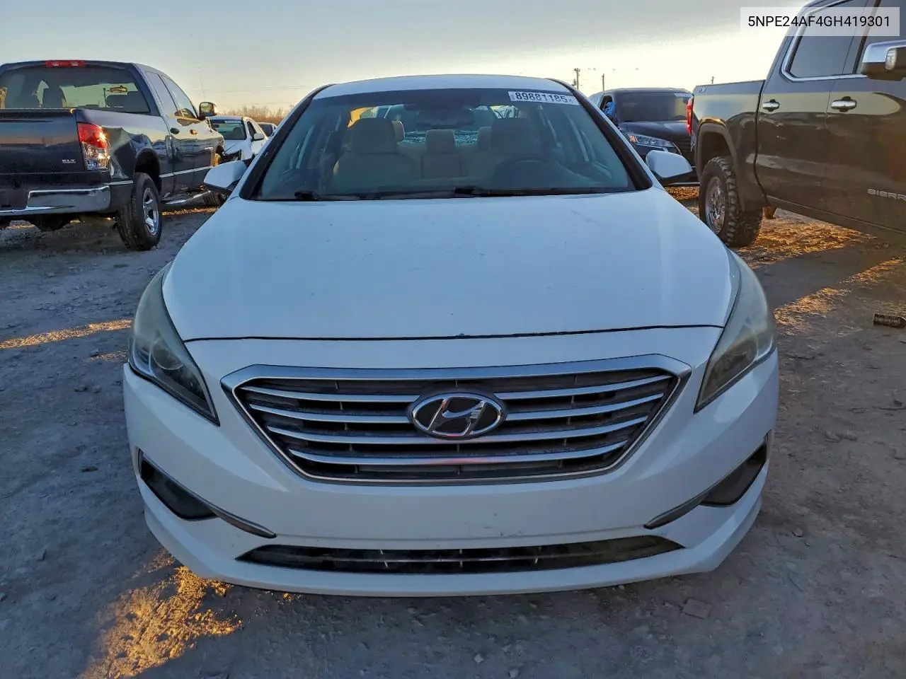 5NPE24AF4GH419301 2016 Hyundai Sonata Se
