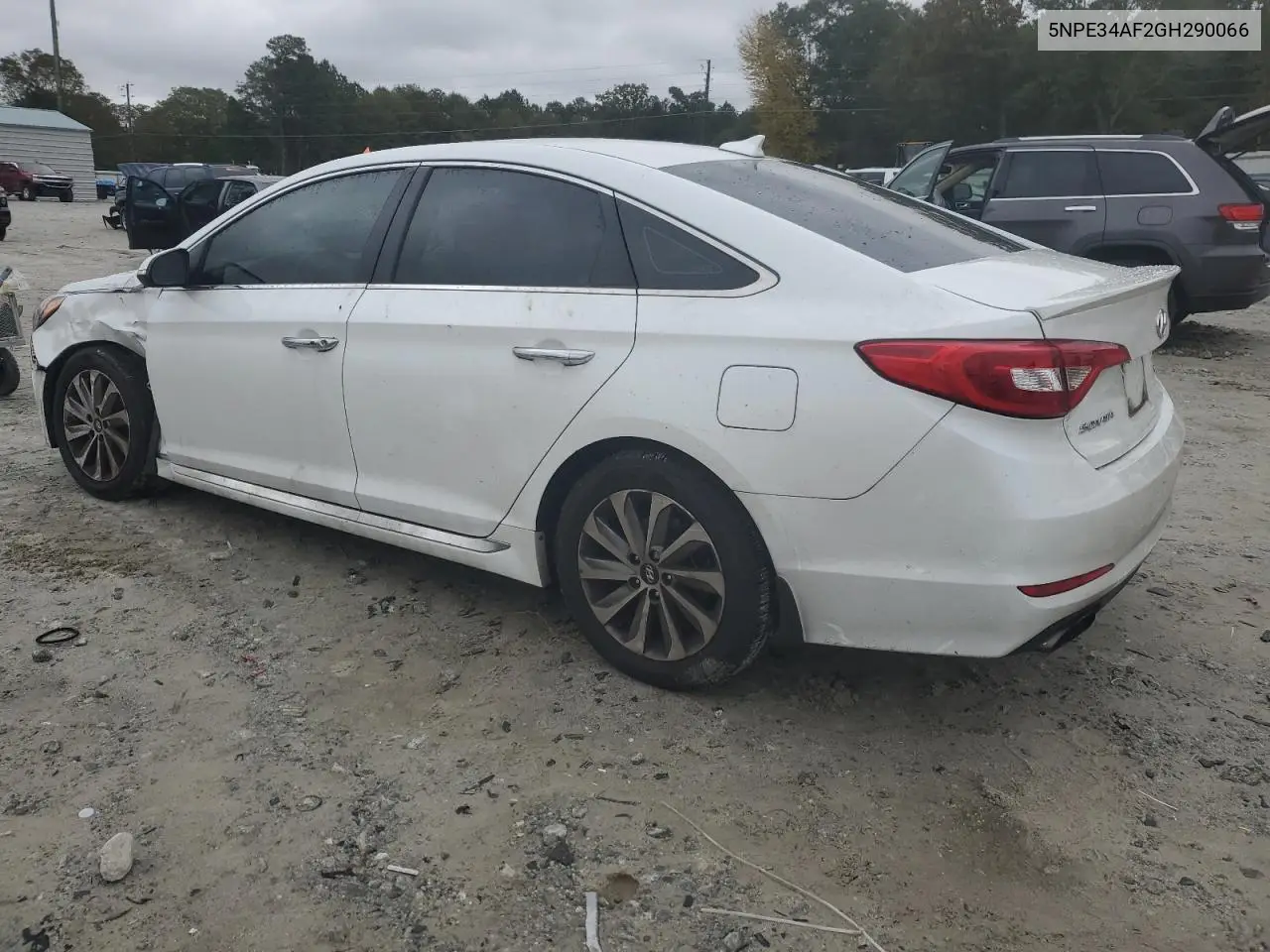 5NPE34AF2GH290066 2016 Hyundai Sonata Sport