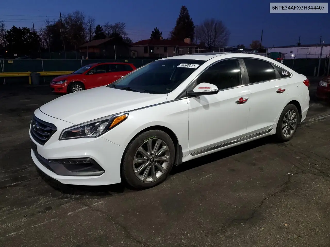 5NPE34AFXGH344407 2016 Hyundai Sonata Sport