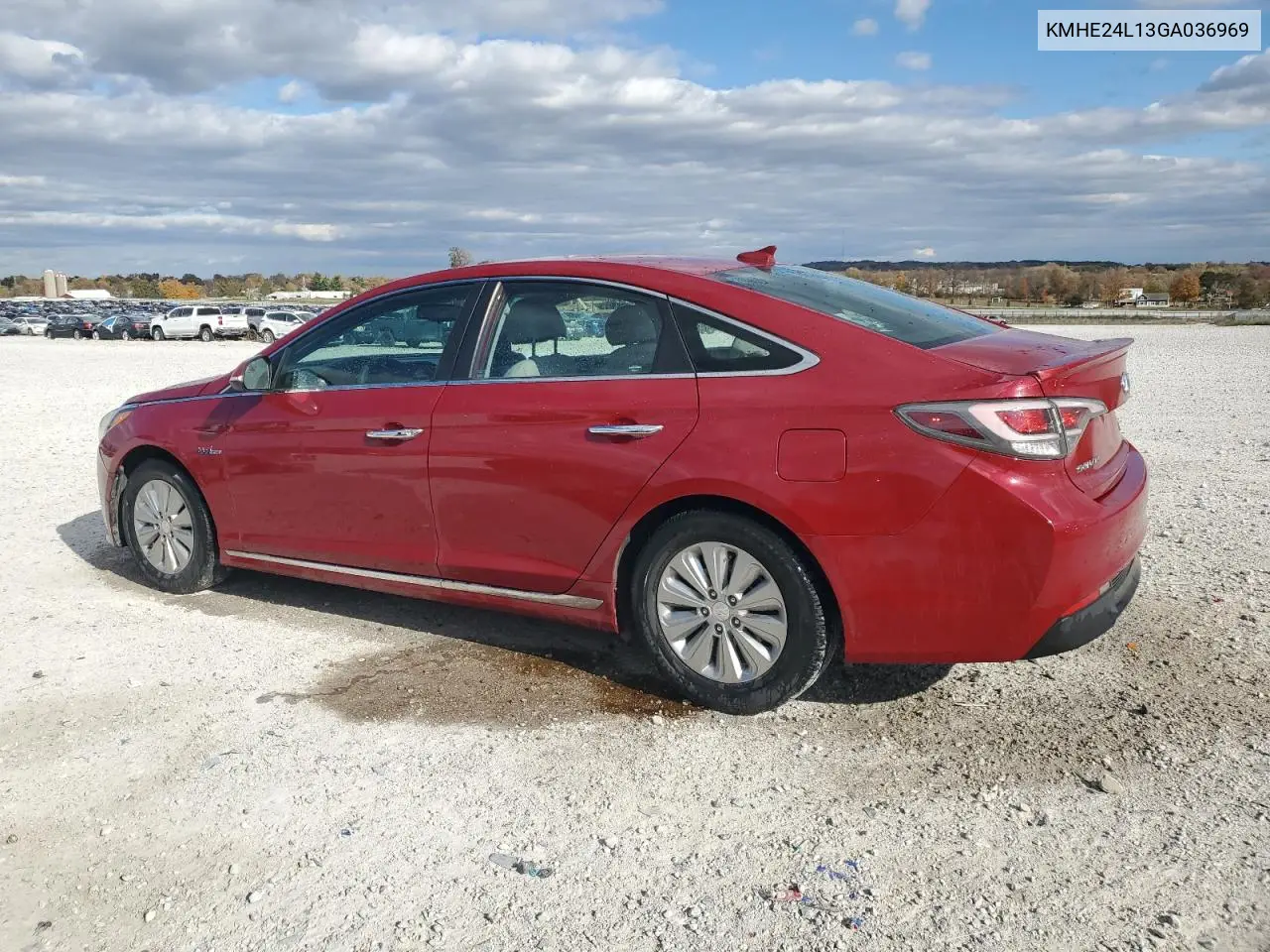 KMHE24L13GA036969 2016 Hyundai Sonata Hybrid