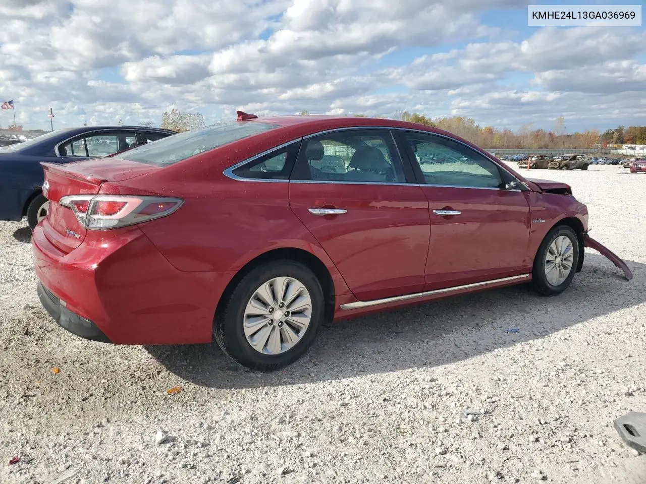 KMHE24L13GA036969 2016 Hyundai Sonata Hybrid
