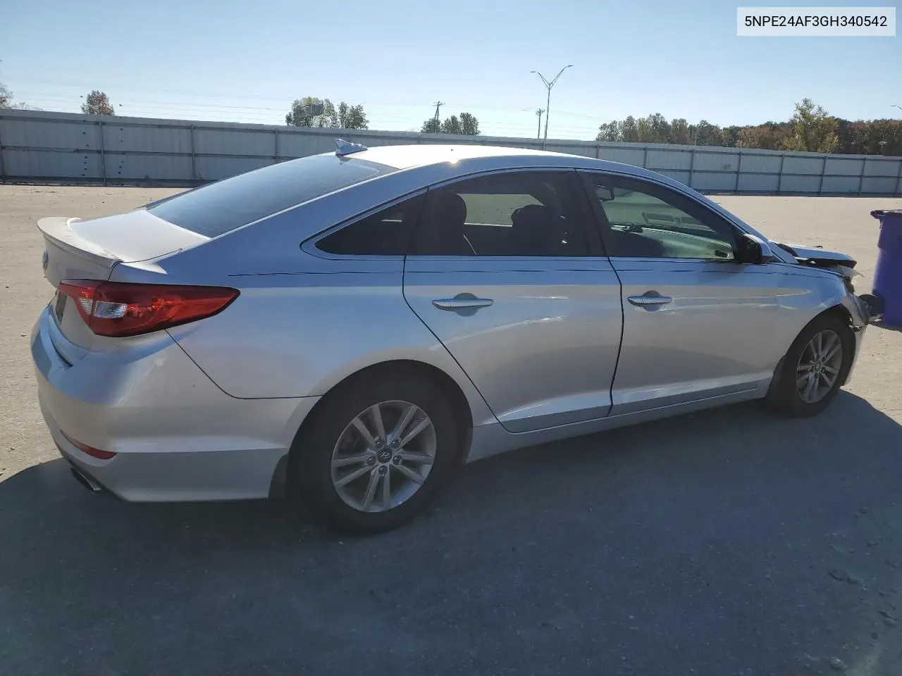 5NPE24AF3GH340542 2016 Hyundai Sonata Se