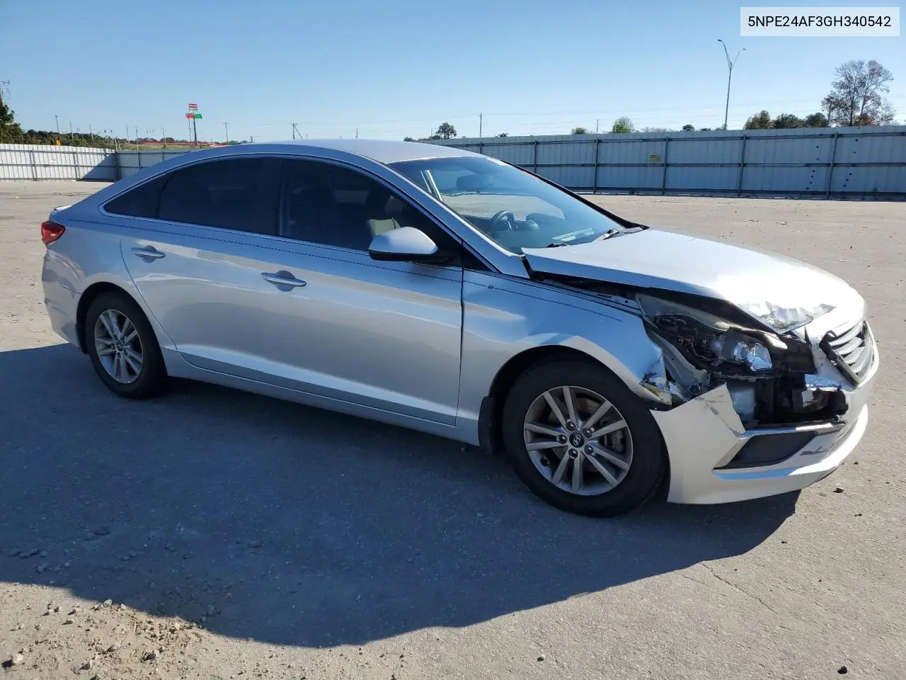 5NPE24AF3GH340542 2016 Hyundai Sonata Se