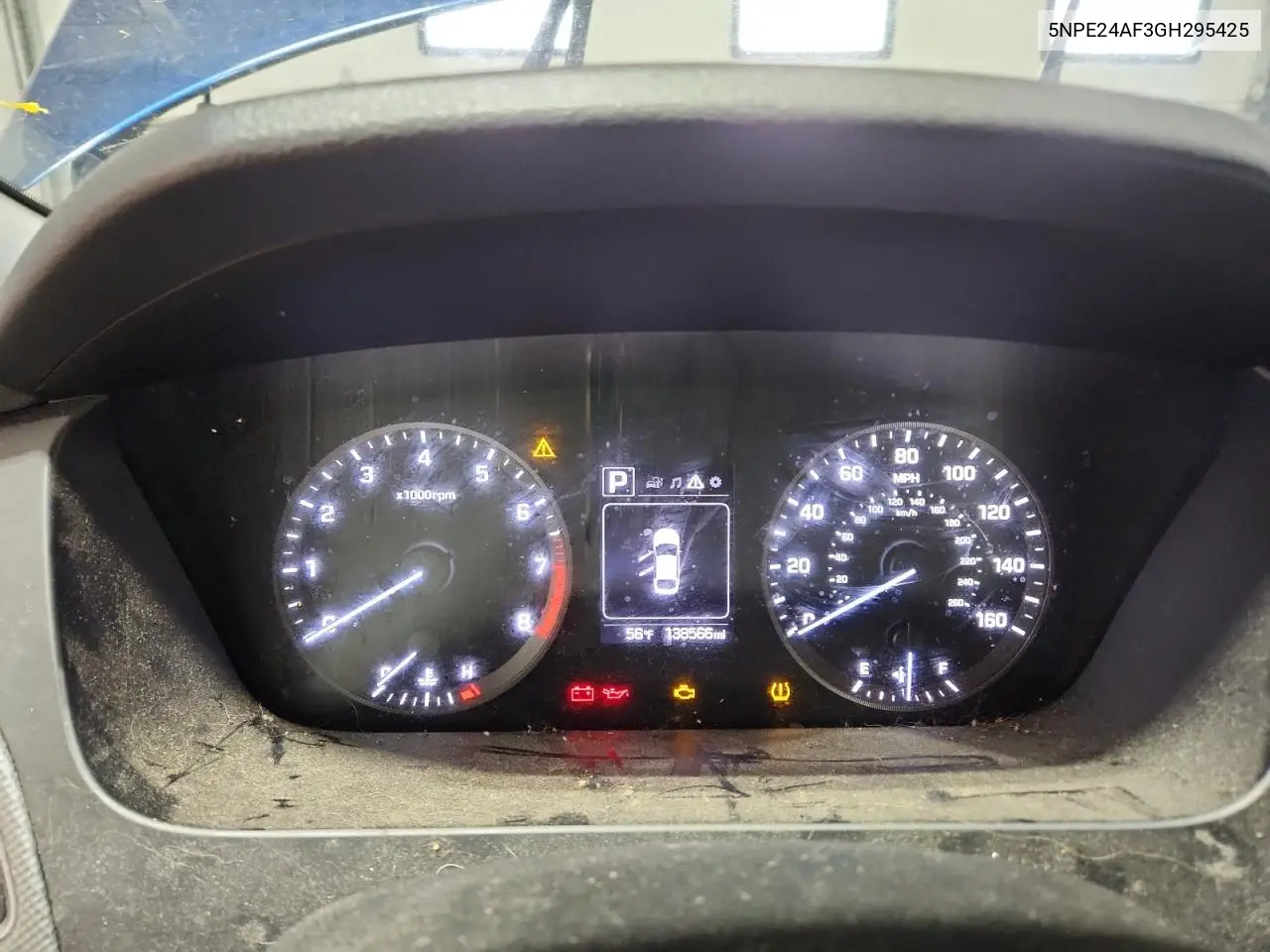 5NPE24AF3GH295425 2016 Hyundai Sonata Se