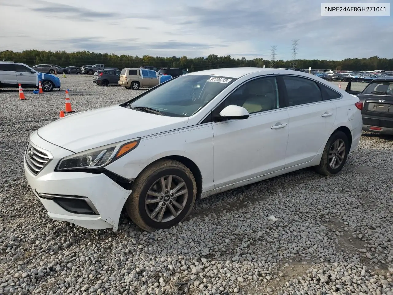 5NPE24AF8GH271041 2016 Hyundai Sonata Se