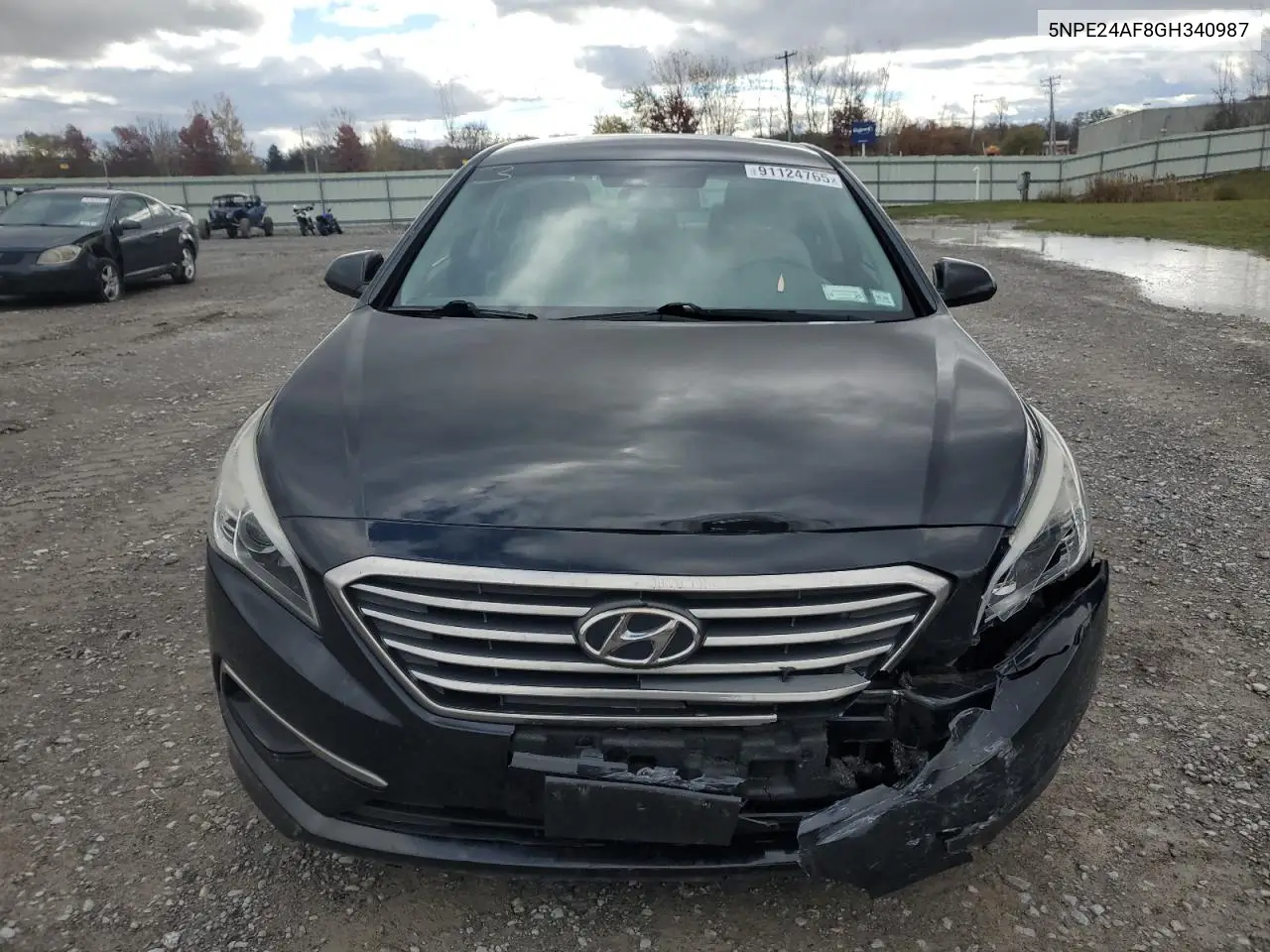 5NPE24AF8GH340987 2016 Hyundai Sonata Se
