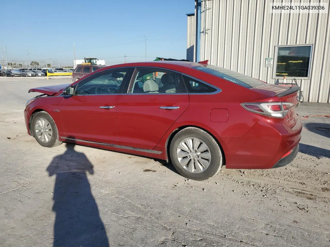 KMHE24L11GA039336 2016 Hyundai Sonata Hybrid