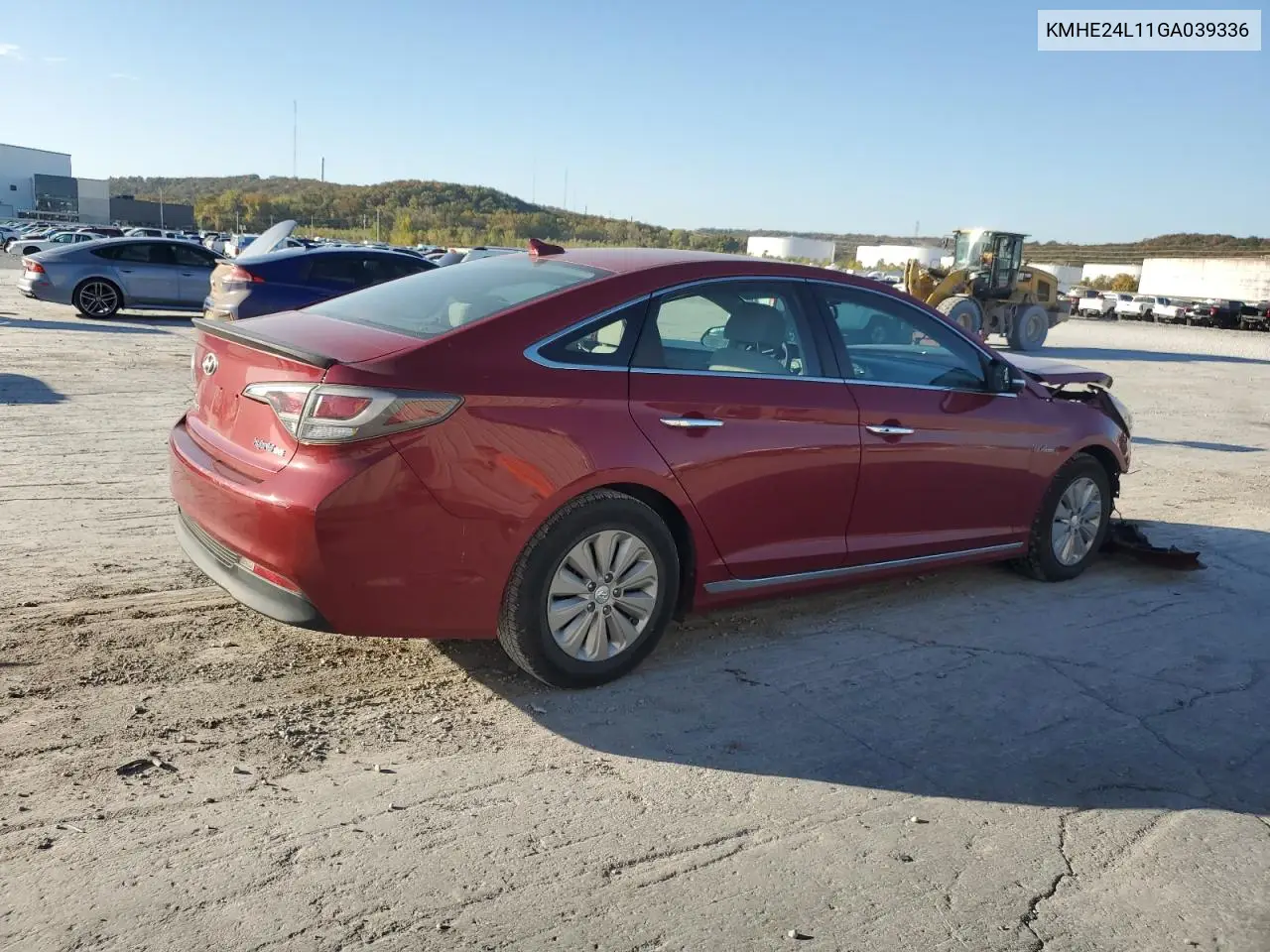KMHE24L11GA039336 2016 Hyundai Sonata Hybrid