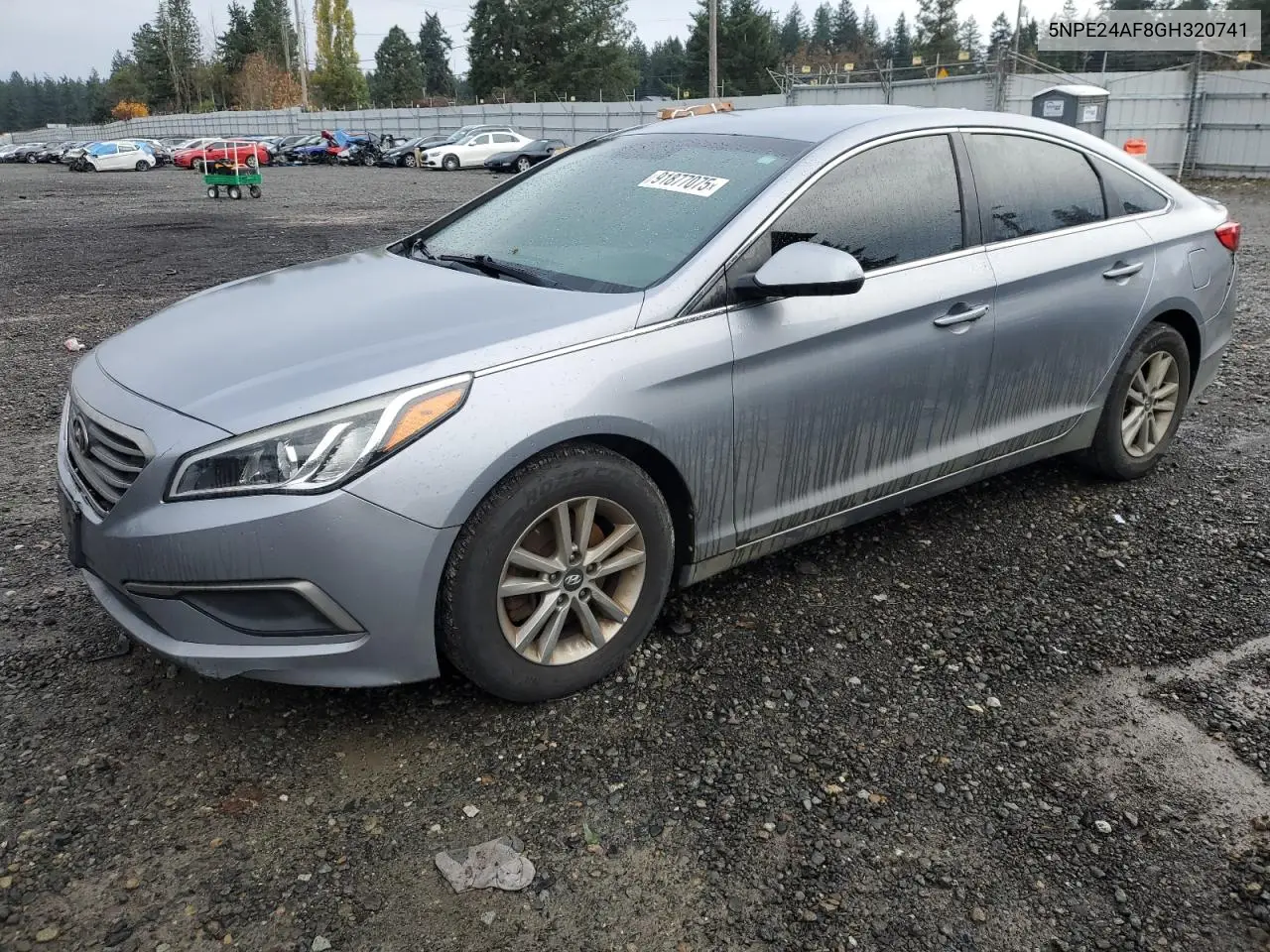 5NPE24AF8GH320741 2016 Hyundai Sonata Se