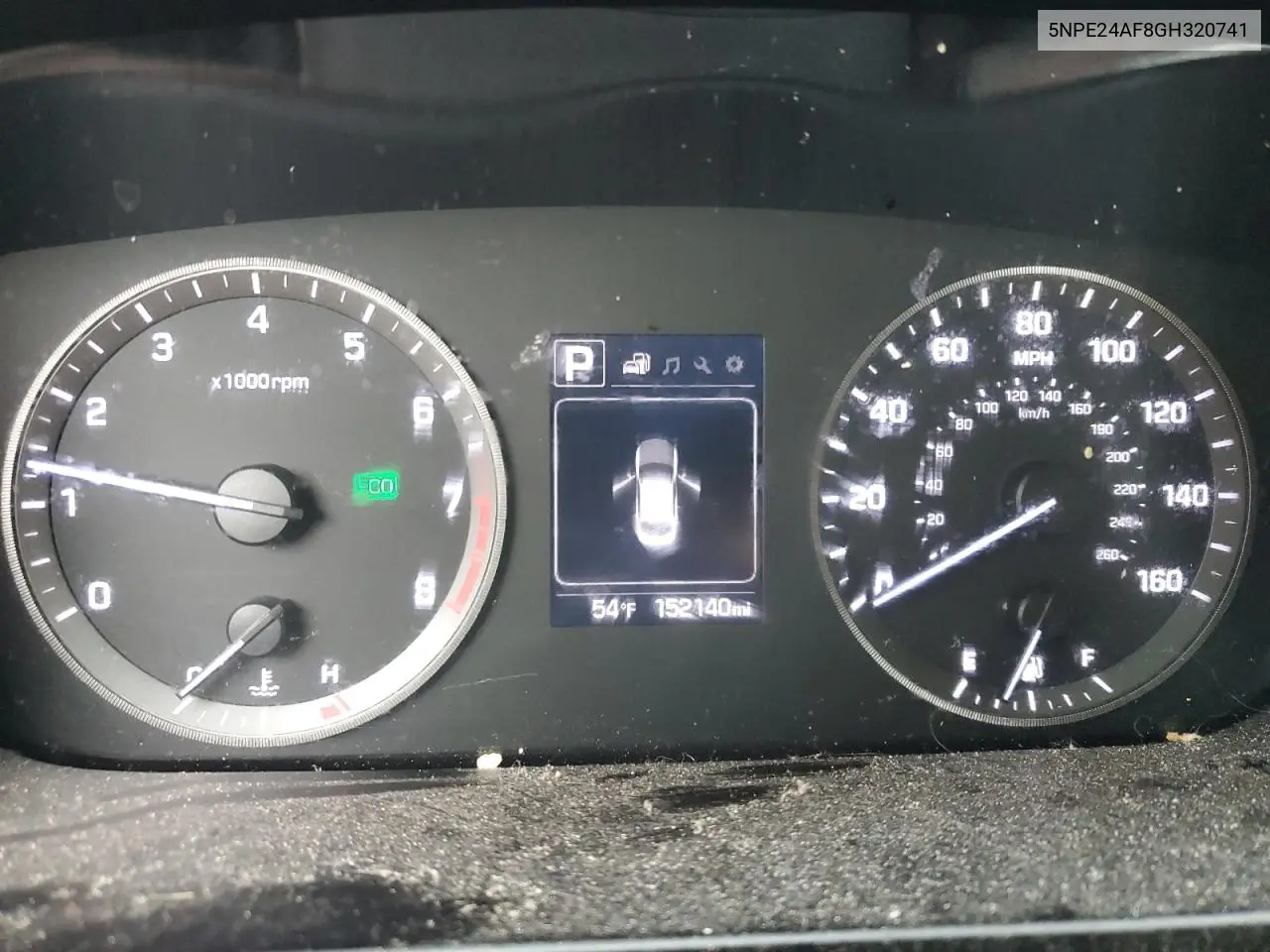 5NPE24AF8GH320741 2016 Hyundai Sonata Se