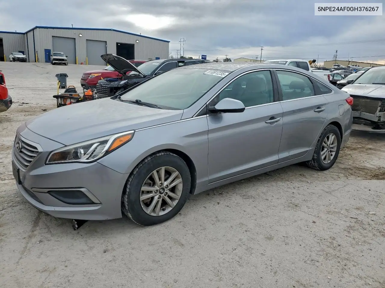 5NPE24AF0GH376267 2016 Hyundai Sonata Se