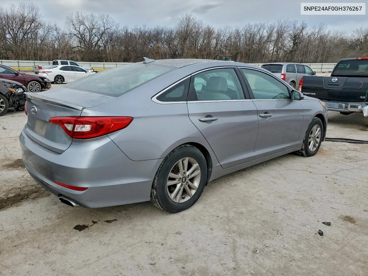 5NPE24AF0GH376267 2016 Hyundai Sonata Se