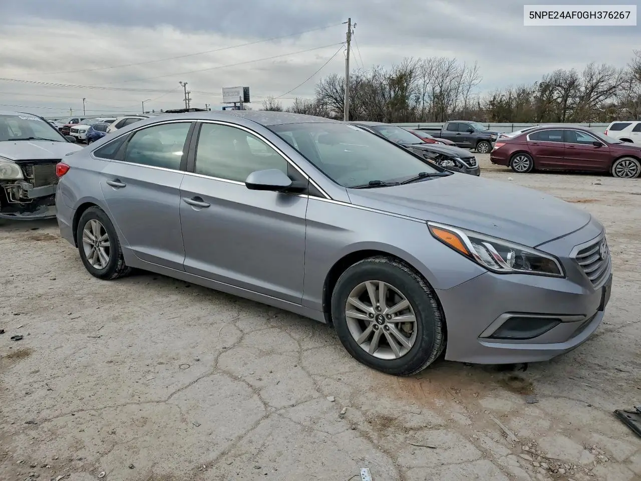 5NPE24AF0GH376267 2016 Hyundai Sonata Se