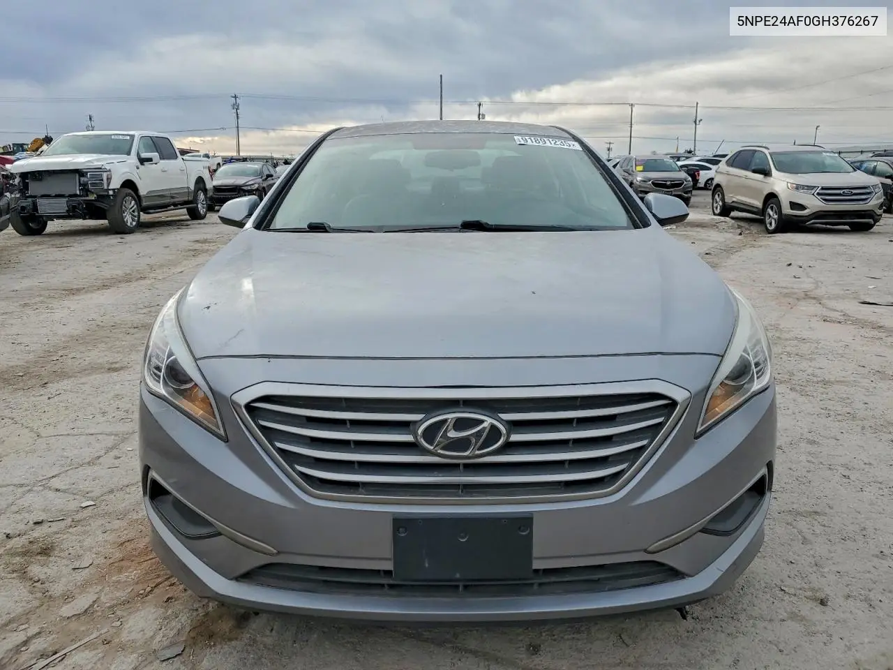 5NPE24AF0GH376267 2016 Hyundai Sonata Se