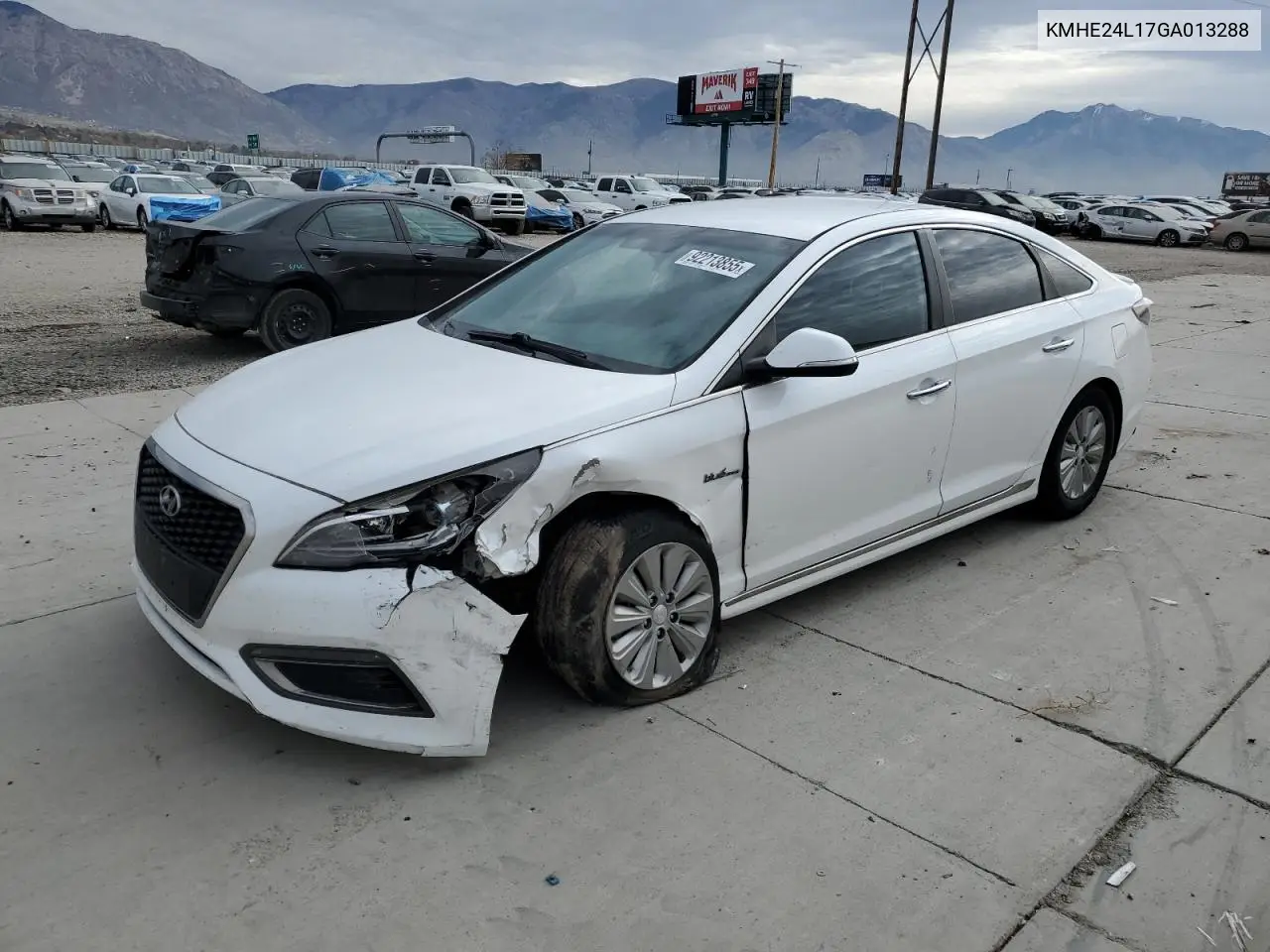 KMHE24L17GA013288 2016 Hyundai Sonata Hybrid