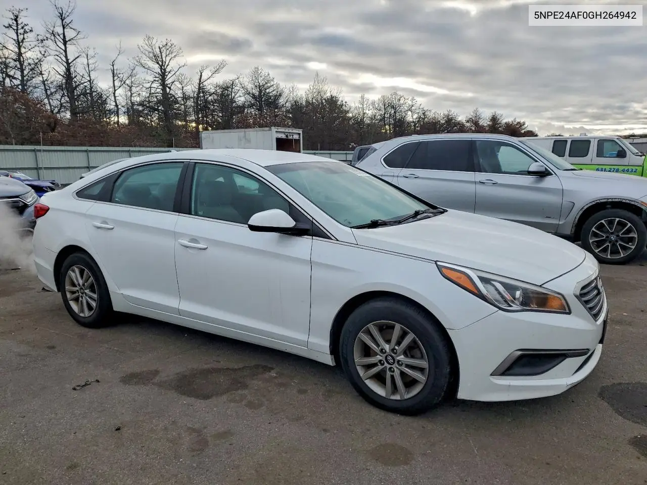 5NPE24AF0GH264942 2016 Hyundai Sonata Se