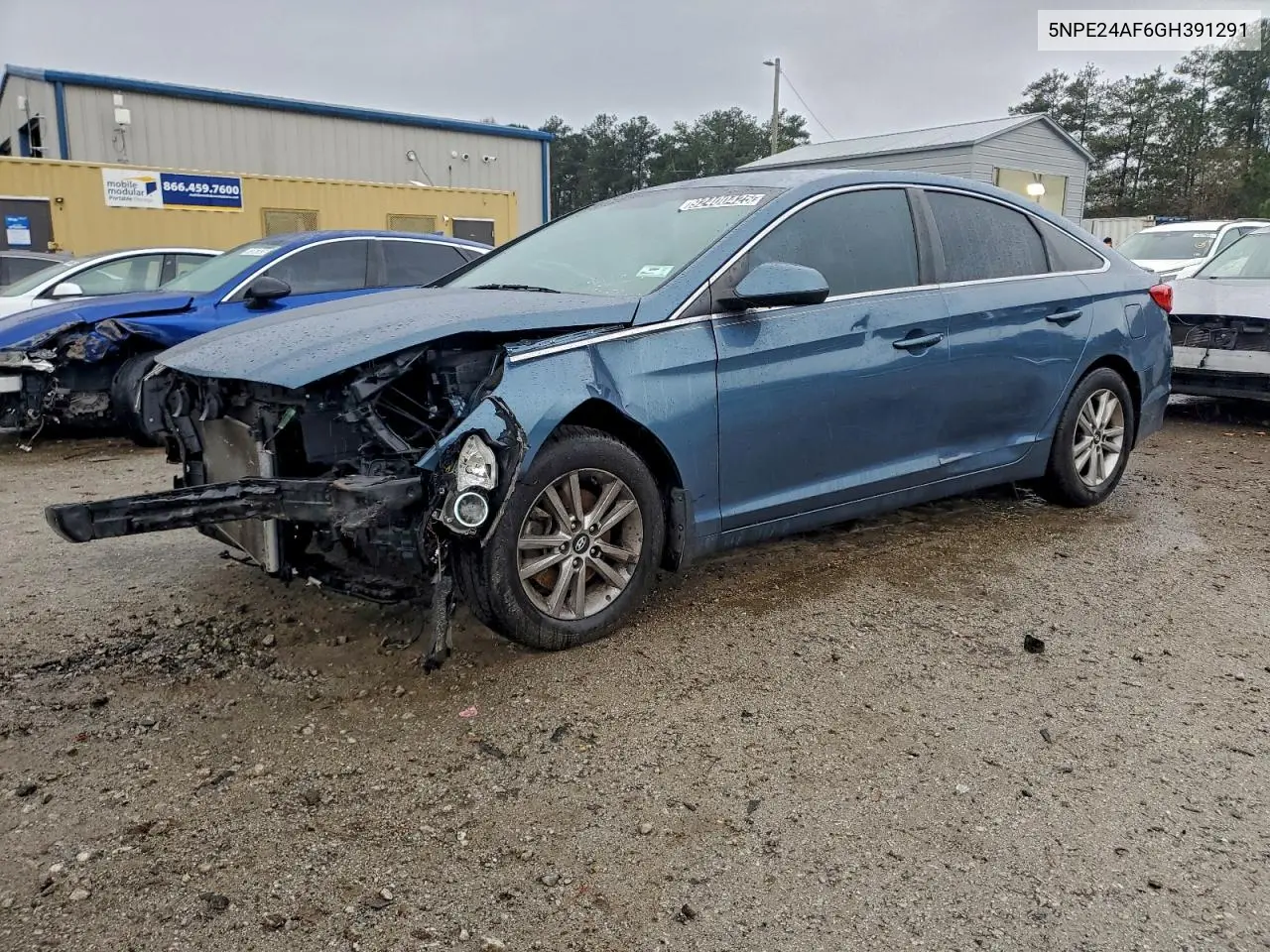 5NPE24AF6GH391291 2016 Hyundai Sonata Se