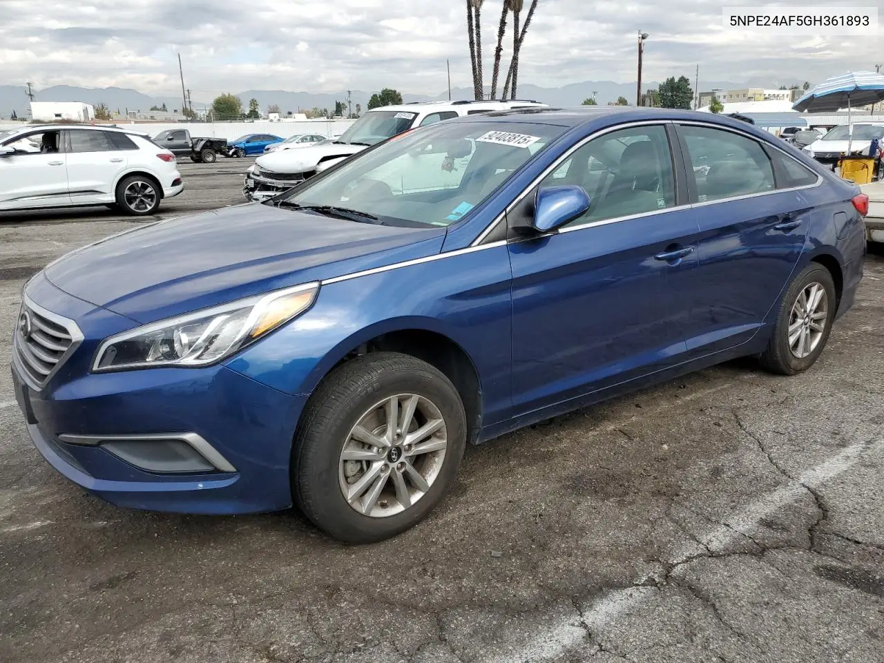5NPE24AF5GH361893 2016 Hyundai Sonata Se