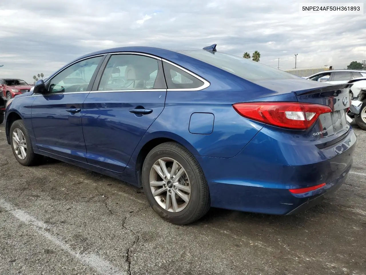 5NPE24AF5GH361893 2016 Hyundai Sonata Se