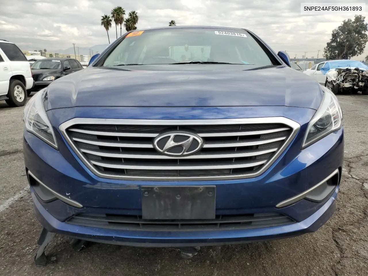 5NPE24AF5GH361893 2016 Hyundai Sonata Se