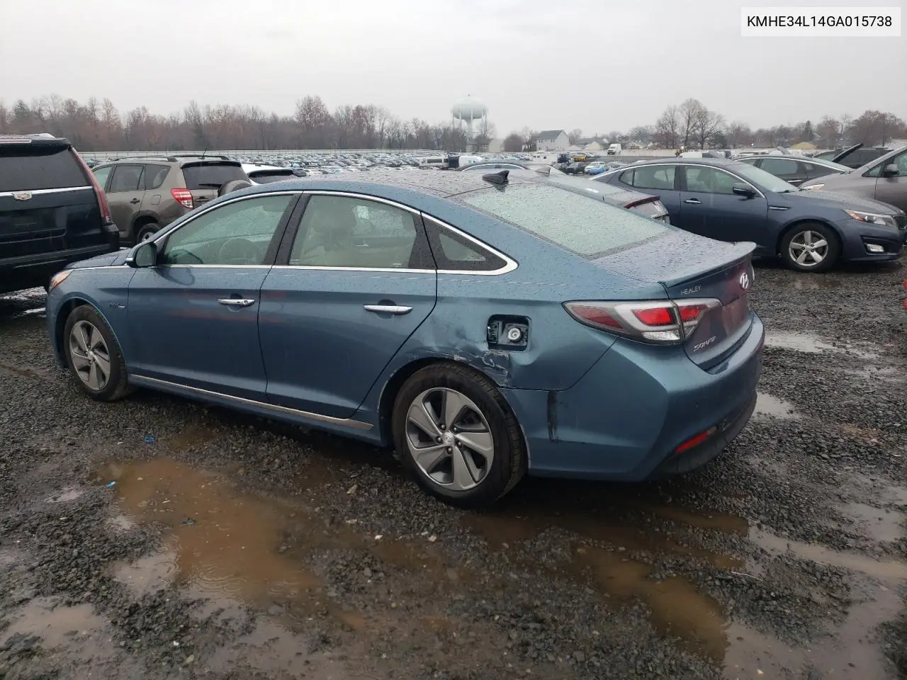 KMHE34L14GA015738 2016 Hyundai Sonata Hybrid
