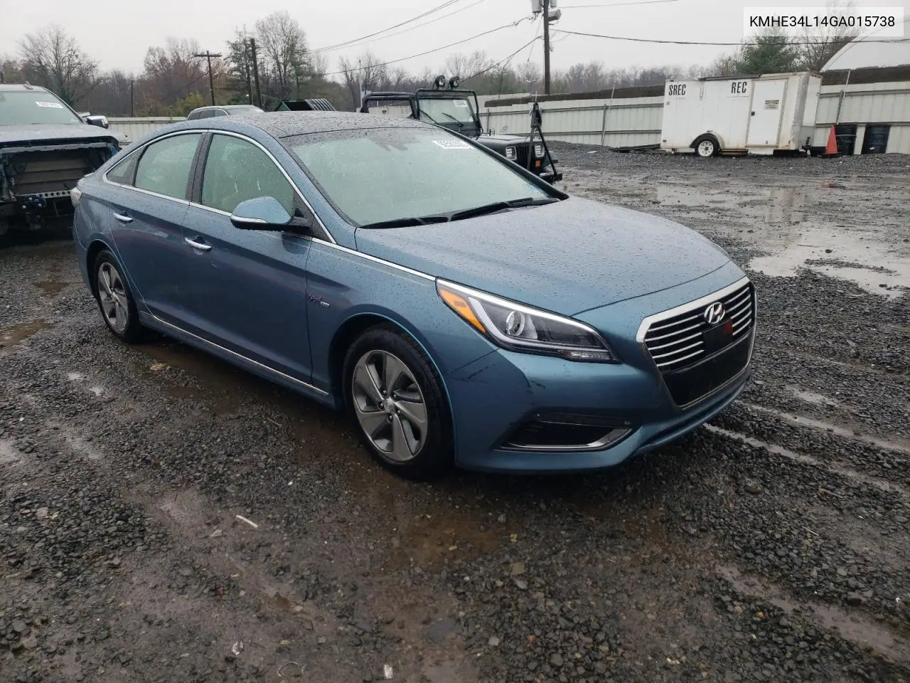 KMHE34L14GA015738 2016 Hyundai Sonata Hybrid