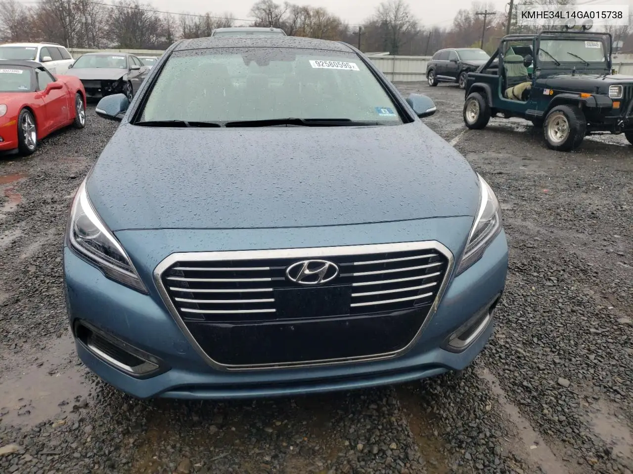 KMHE34L14GA015738 2016 Hyundai Sonata Hybrid
