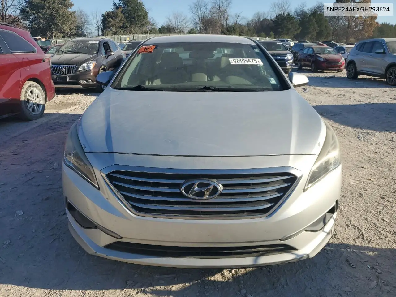 5NPE24AFXGH293624 2016 Hyundai Sonata Se