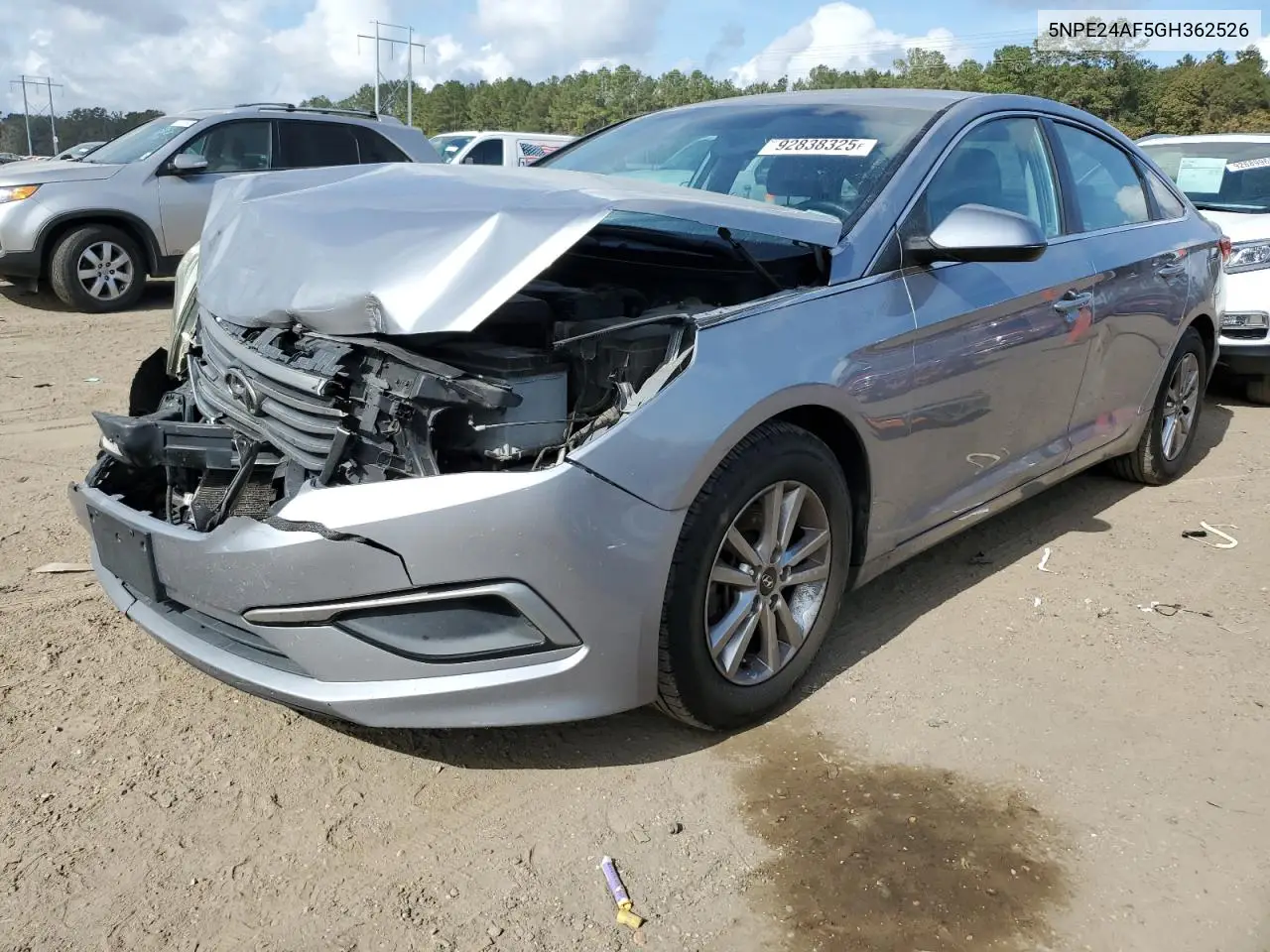 5NPE24AF5GH362526 2016 Hyundai Sonata Se