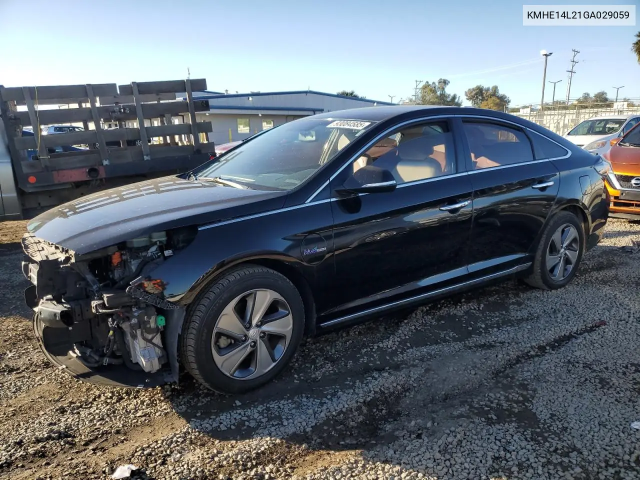 KMHE14L21GA029059 2016 Hyundai Sonata Plug-In Hybrid