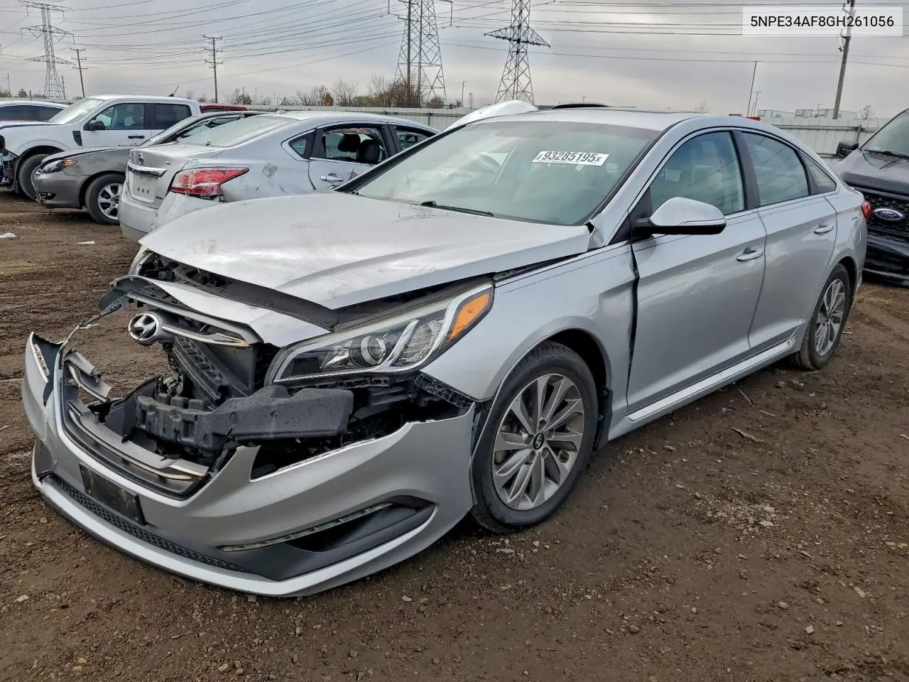 5NPE34AF8GH261056 2016 Hyundai Sonata Sport