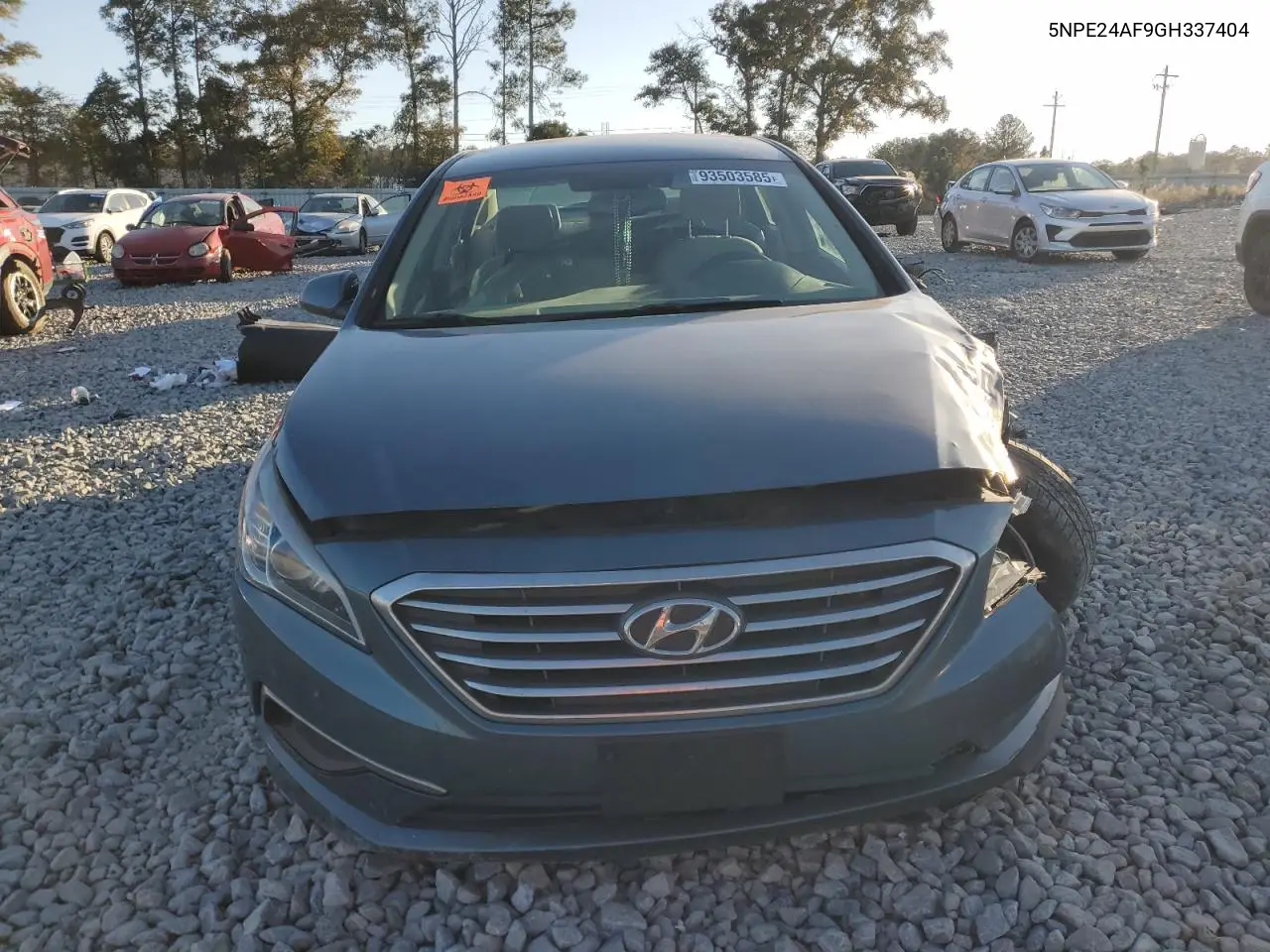 5NPE24AF9GH337404 2016 Hyundai Sonata Se