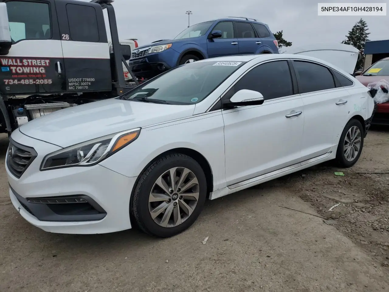 5NPE34AF1GH428194 2016 Hyundai Sonata Sport
