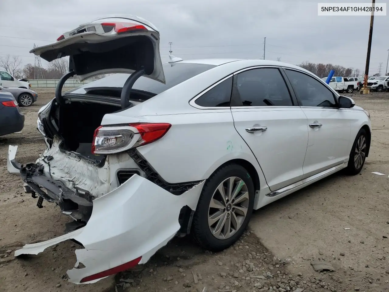 5NPE34AF1GH428194 2016 Hyundai Sonata Sport