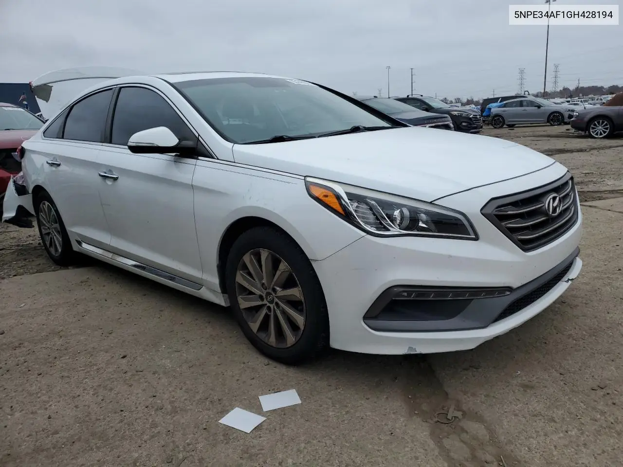 5NPE34AF1GH428194 2016 Hyundai Sonata Sport