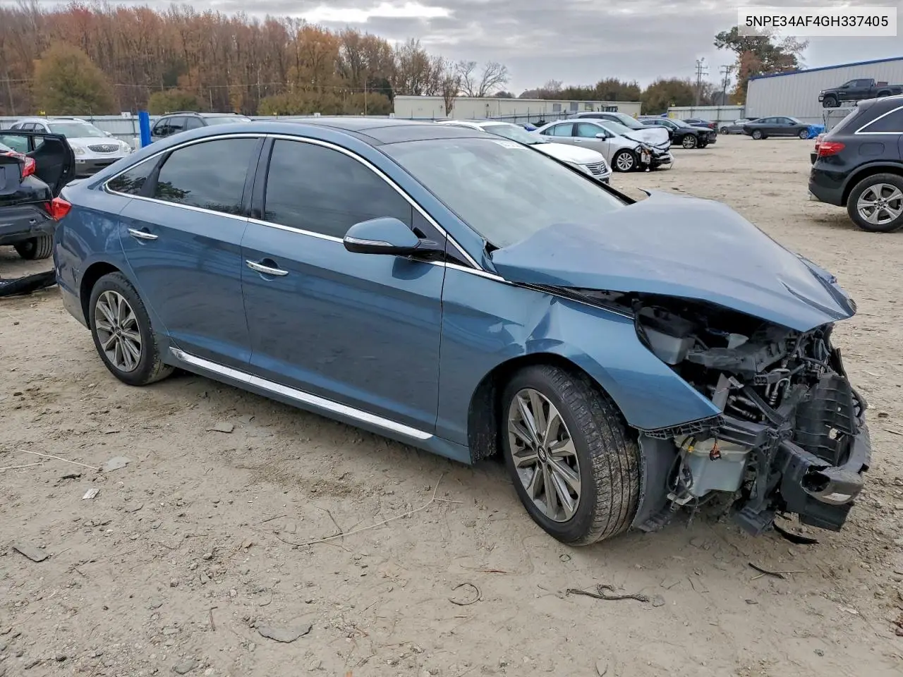 5NPE34AF4GH337405 2016 Hyundai Sonata Sport