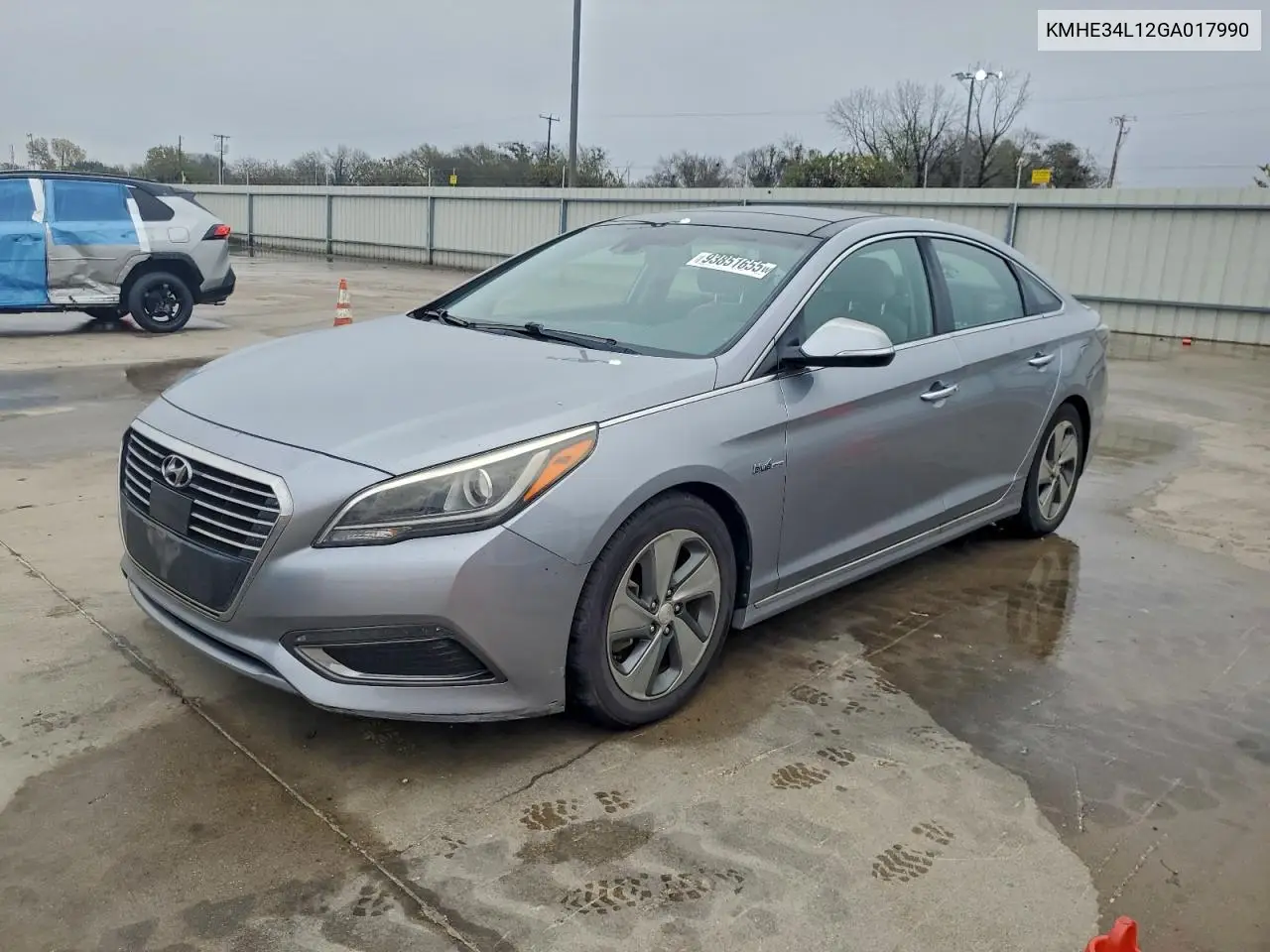 KMHE34L12GA017990 2016 Hyundai Sonata Hybrid